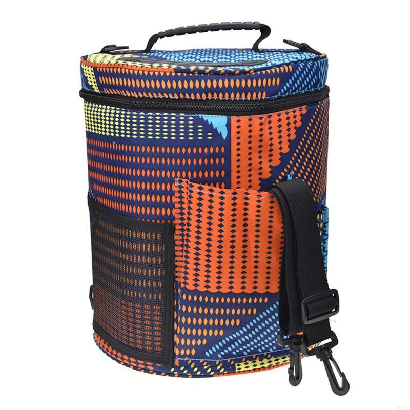 

KX4B Knitting Bag Yarn Storage, Durable Yarn Crochet Bag, Enjoy Outdoor Knitting Crocheting Yarn Storage Bag