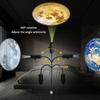 Usb Ceiling Moon Earth Projection Atmosphere Light Starry Sky Lamp Night Light Romantic Bedroom Decoration Galaxy Projector