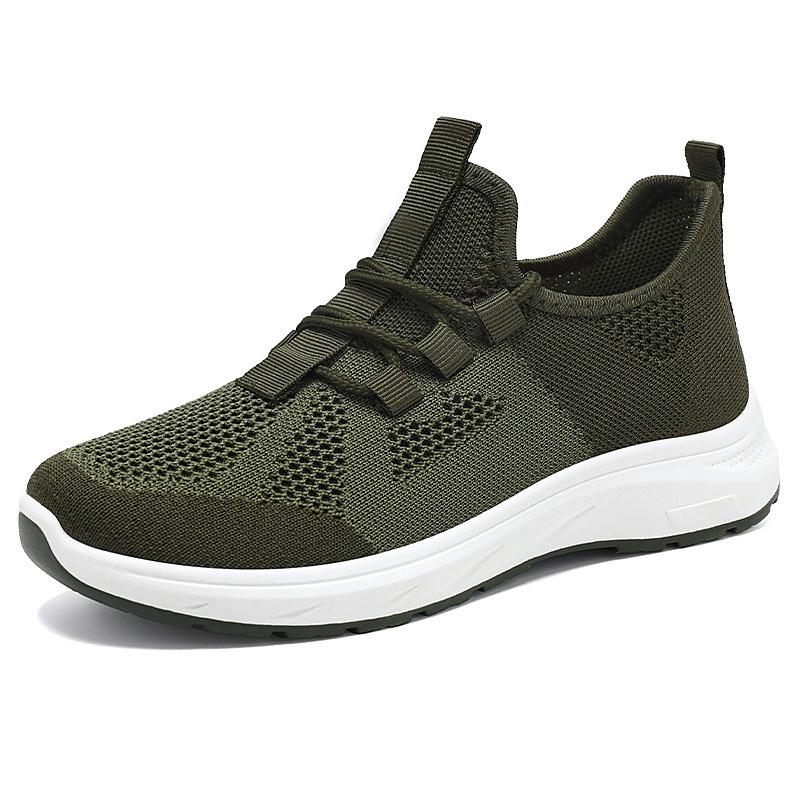 Women's Summer Running Casual Sports Hiking Shoes - Korean knitted mesh lightweight breathable non-slip wear comfortable wearing
