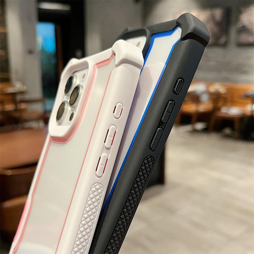 Heavy Duty Dual Layer Transparent Luxury Shockproof Durable Phone Case for iPhone 16 Pro Max 15 Plus 14 13 12 11 Protect Cover