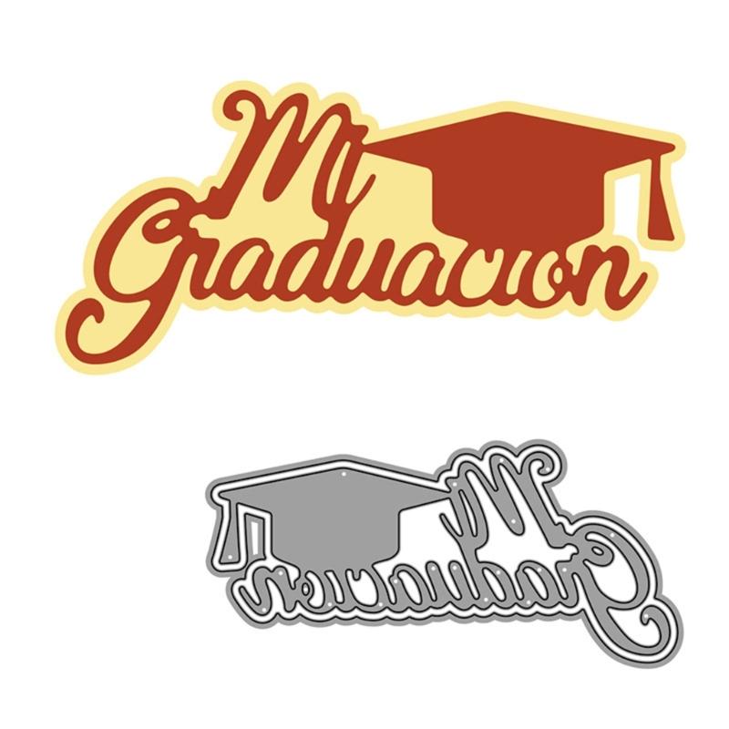 Bachelors Caps Die Cuts Graduation Hat Metal Cutting Dies Stencils for DIY Photo Scrapbooking Card Album Decorations