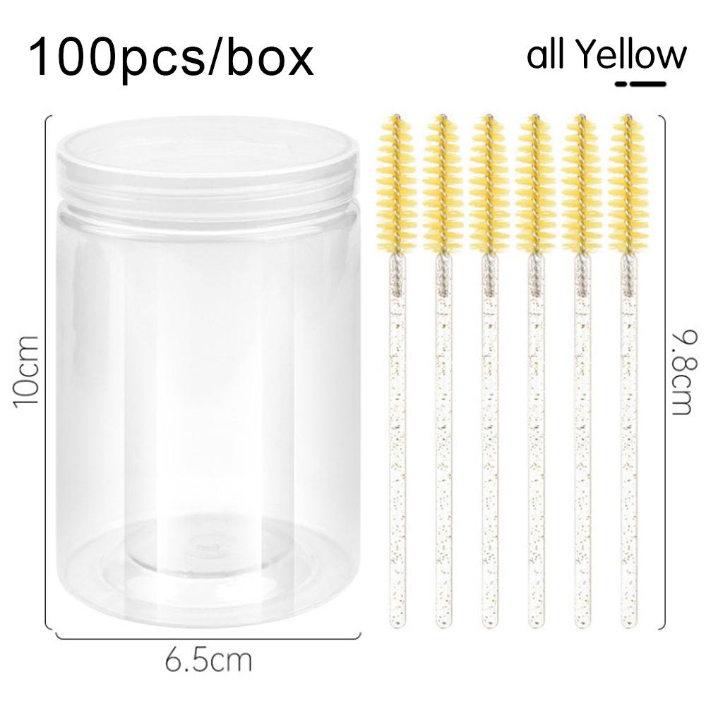 Extension De Brosse à Mascara Jetable En Cristal - Peigne à Cils, Neuf Sous Emballage, Générique