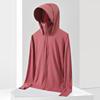 Unisex Ice Silk Sun Protection Jacket with Detachable Hood, UPF50+