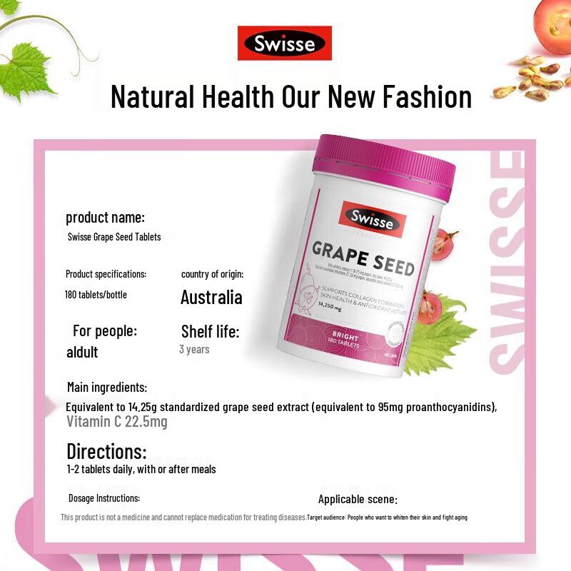 Swisse Traubenkernextrakt Tabletten