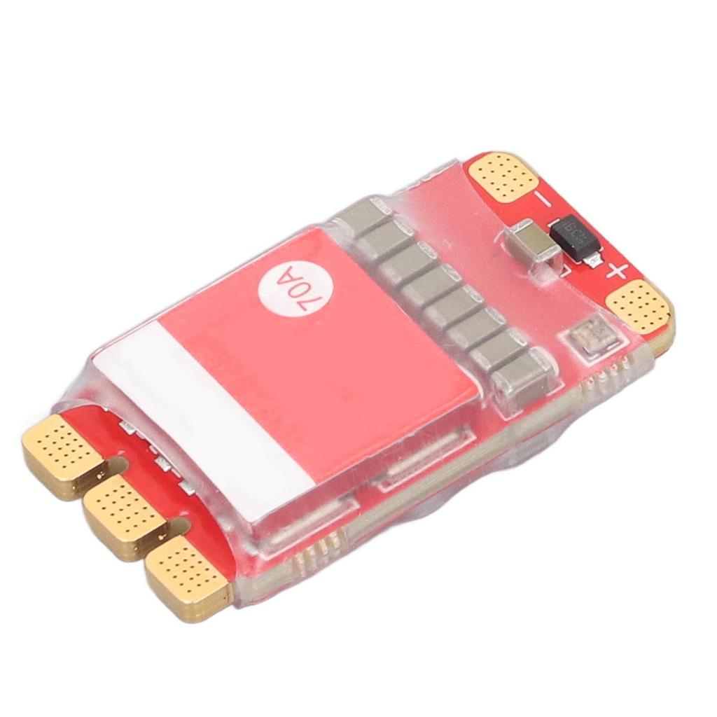 Brushless Electronic Speed Controller BLHeli32 Firmware 70A 2‑6S Lipo Power Supply ESC Speed Controller for RC Boat UAV
