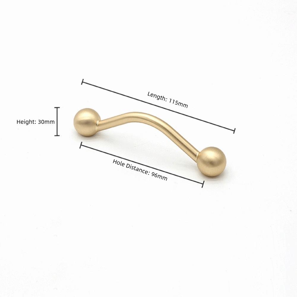 Zinc Alloy Wardrobe Door Handle Nordic Minimalist Drawer Handle Cabinet Knob Bedroom Wardrobe
