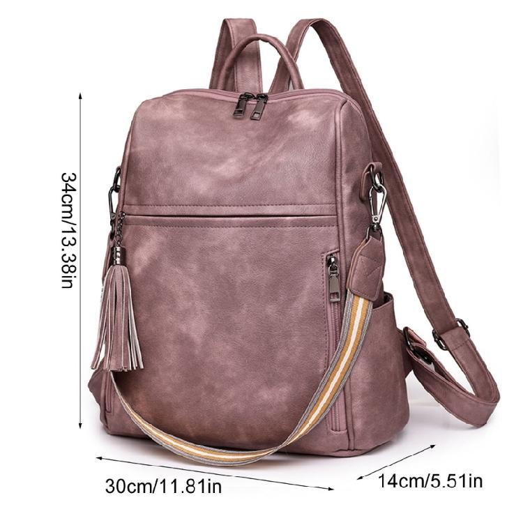 Women PU City Backpack Student School Bookbags Large Capacity Travel Backpacks