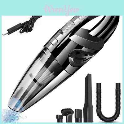 Handheld Car Vacuum Cleaner Rechargeable Wet Dry Pet Hair Remover For Home And Vehicle Cleaning