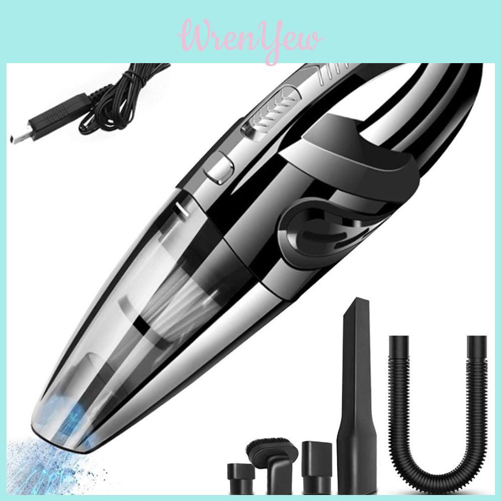 Handheld Car Vacuum Cleaner Rechargeable Wet Dry Pet Hair Remover For Home And Vehicle Cleaning