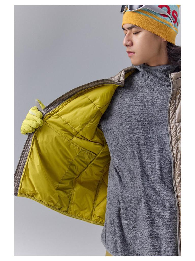 Wasserdichte Winterjacke im Bergsteigerstil mit 90% Daunen für Damen und Herren - Warm, ohne Innenfutter
