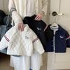 Geacă de iarnă din bumbac pentru copii 2024: Palton de baseball în stil japonez pentru băieți și fete