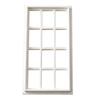 Lightweight Plastic Dollhouses Window 1/12 Scale Miniature Frames For Customizable Home Decors Projects