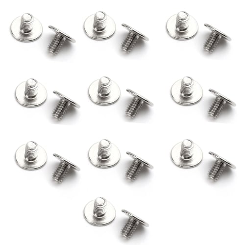 SaveSooo M3 Countersunk Head Screws, M3*5mm, 20pcs, 304 Stainless Steel, Flat Round Head