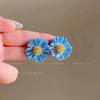 925 Silver Floral Earrings for Women - Elegant Spring/Summer Design, Trendy and Cute Studs for 2026