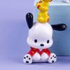 Playful Pacha Dog Pvc Figurine Set For Diy Phone Case Decoration