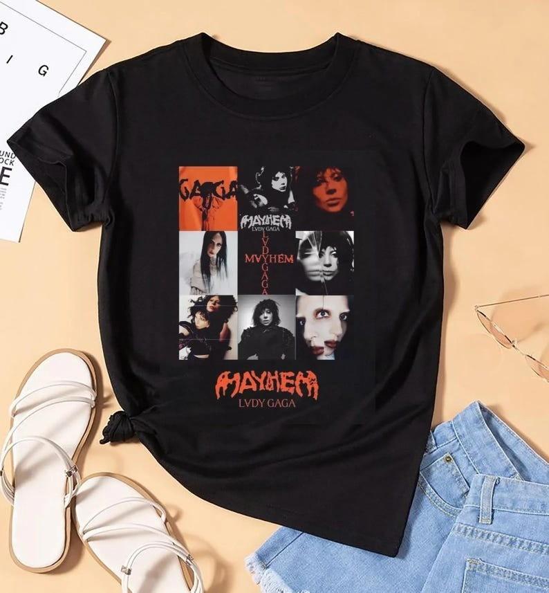 Lady Gaga The Mayhem Shirt Graphic Lady Gaga Fan Shirt Lady Gaga Shirt