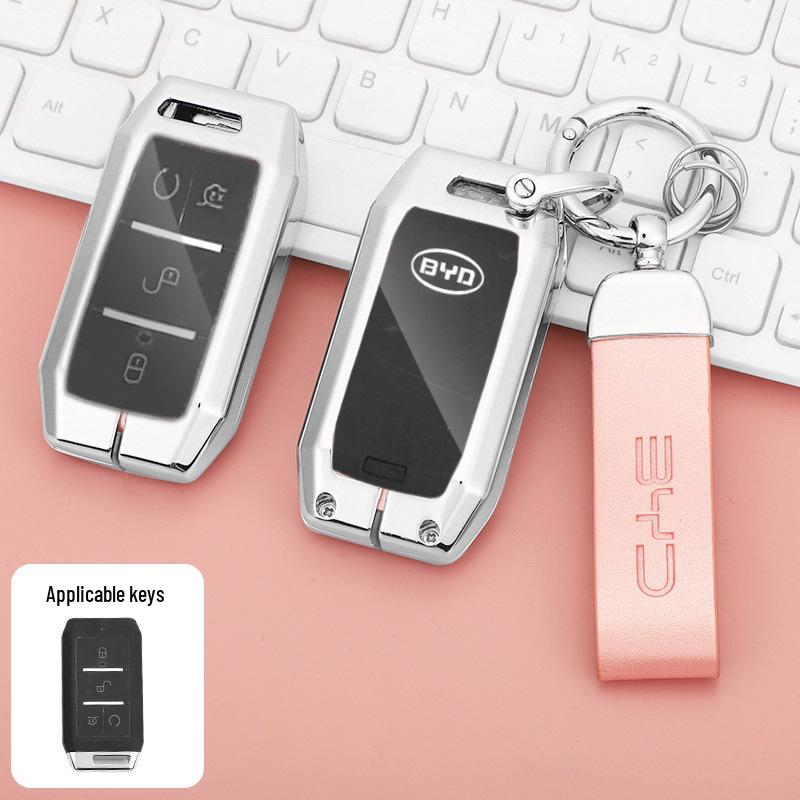 BYD 16-18rychlostní taška Rui Key: Kovové pouzdro Ochranný kryt pro Sirui, Tang, Song, G5, G6, E5 Staré modely
