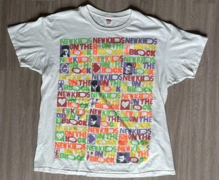 RARE Vintage 1990 New Kids On The Block Concert T-Shirt XXL