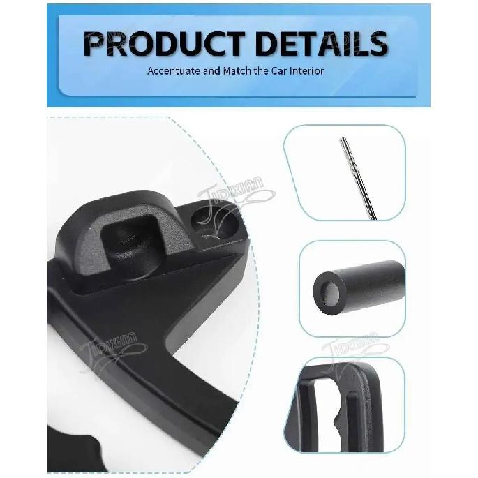 JIDIXIAN Car Front Rear Grab Handle fit for Jeep Wrangler JK 2007 208 2009 2010 2011 2012 2013 2014 2015 2016 2017