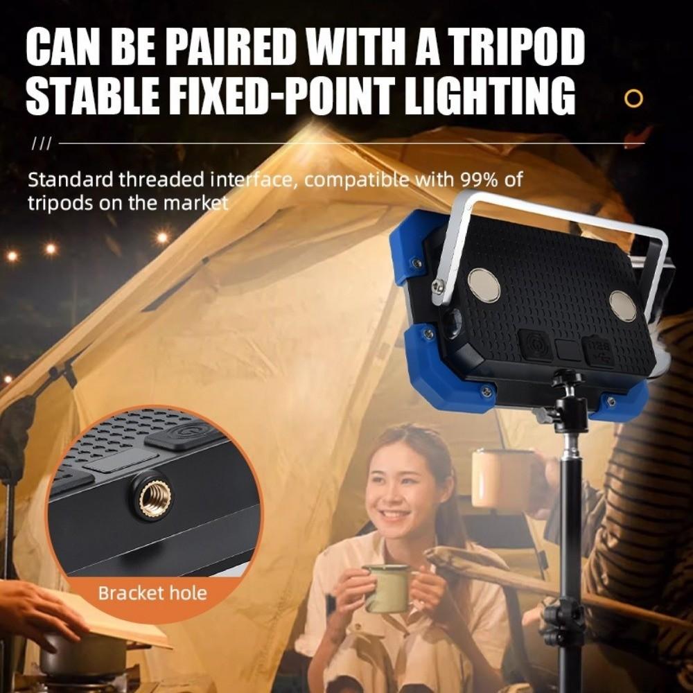 High Power Emergency Lighting USB-Rechargeable Magnetic Work Light Portable Camping Light Hiking