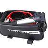Waterproof Bicycle Phone Mount Bags Front Frame Top Tube Bag with Touchscreen Phone Holder Case Cycle Bike Tool Storage Bag Pack