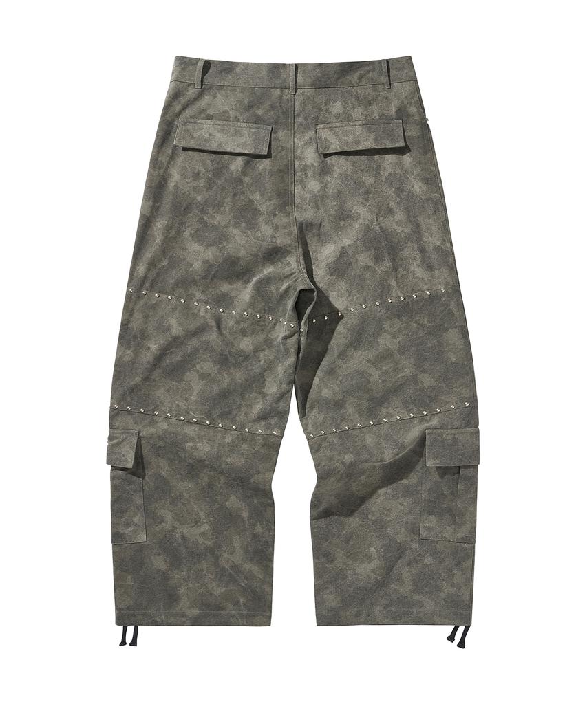 LIBERE Wide Cargo Pants / Gray