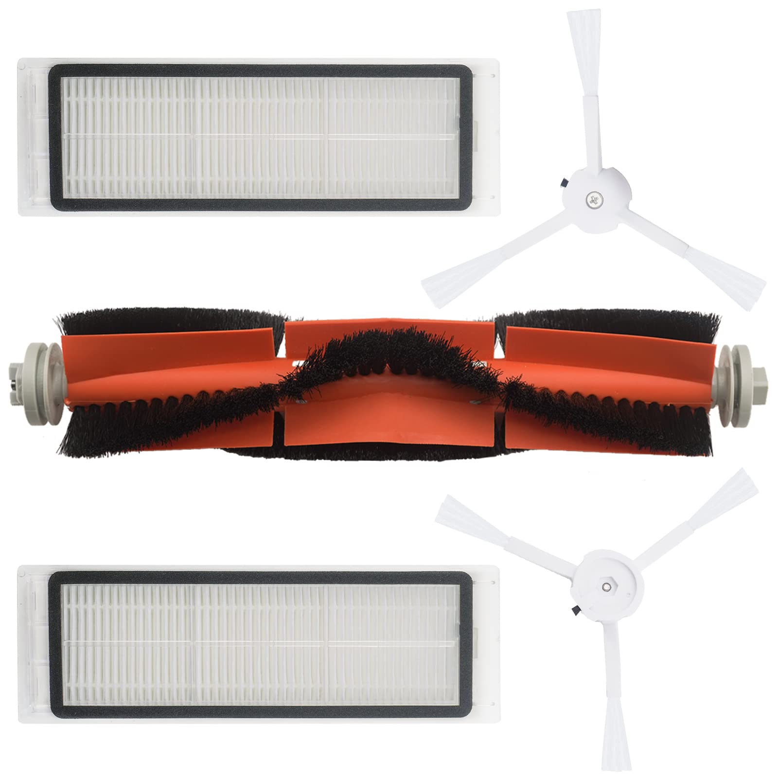 

BBT S6 Brush, S5Max Filter, E5 Robot Vacuum Cleaner Accessories, S5 Max Air Filter, S6 MaxV Main Brush, E4 Side Brush, Consumables, 5 Pieces