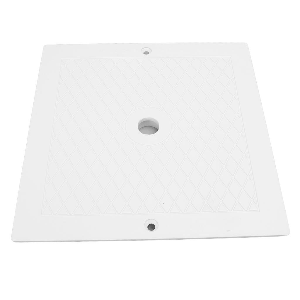 Square Pool Skimmer Cover Heavy Duty Plastic Pool Skimmer Lid Replacement 10 X 10in