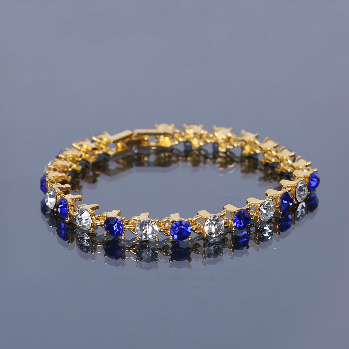 

Красочный геометрический круглый браслет-капля - Европейский и американский ретро-стиль