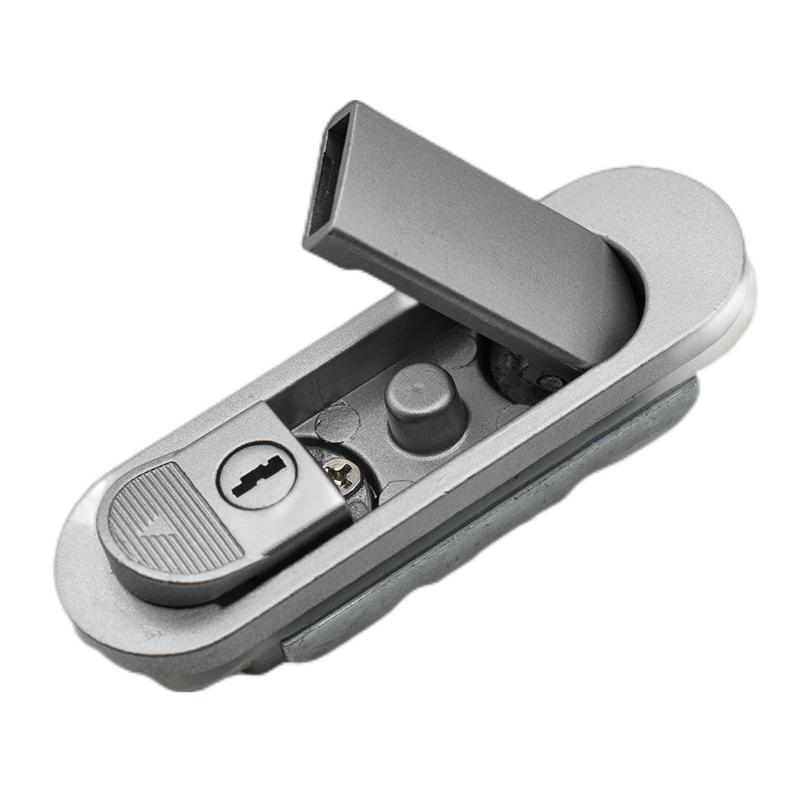AB303 Electrical Cabinet Lock Distribution Box Door Lock Handle Lock Latch Type Flat Lock for Power Distribution Equipment