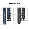 For Garmin Fenix 7X 7 Pro 6 6X Pro 5X 5 Plus Sapphire Solar Watch Strap Bracelet Quick Release 26mm 22mm Silicone Band Wristband