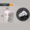 Curtain Track Pulley Hook Accessories for Old-Fashioned Curved Track Rails