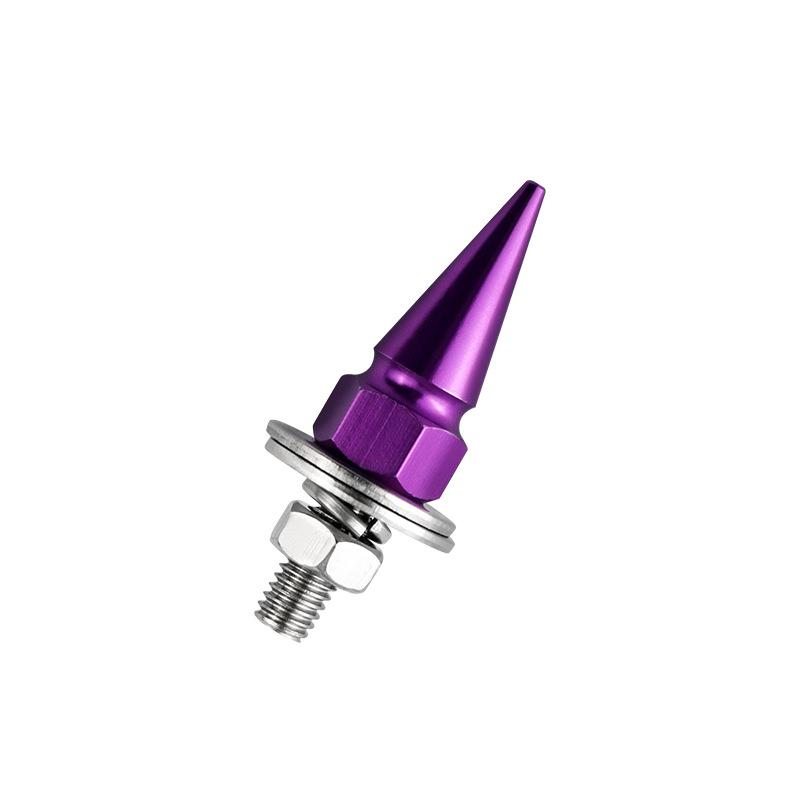 M6 Threaded Tips Screw Car Modified Fasteners Fender Washer Bumper Engine Screws License Plate Aluminium Alloy Bolts