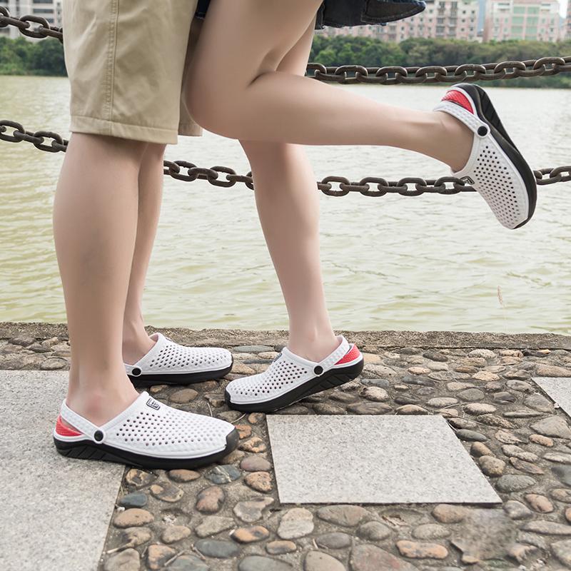 Unisex Summer Garden Clogs Sandals Lightweight Breathable Beach Outdoor Slippers For Men Women 36-45
