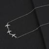 New Trendy Fashion Vintage Little Swallow Necklace for Women Vintage Simple Gold Sliver Color Chain Necklaces Jewelry Gifts