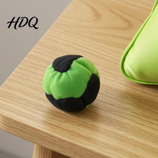 Outdoor Play Toy Plush Footbags Ball for Indoor Play Handmade Multicolored Cloth Beanbag Kids Adults Juggling Kick Ball Party Favors Durable