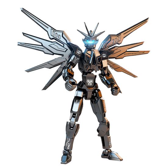 Movable Joints Robot Action Figure with Accessories Magnetic 3D Printed
