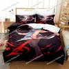 Anime Beyond the Boundary Mirai Kuriyama Bedding Set Boys Girls Twin Queen Size Duvet Cover Bed Kids Adult Home Textileextile