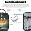Elden Ring Game Lunch Bag Casual Picnic Lunch Box Print Portable Insulated Thermal Lunch Bags