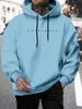 Men's High Street Casual Loose Hooded Sweatshirt - Trendy Brand, Autumn/Winter Style
