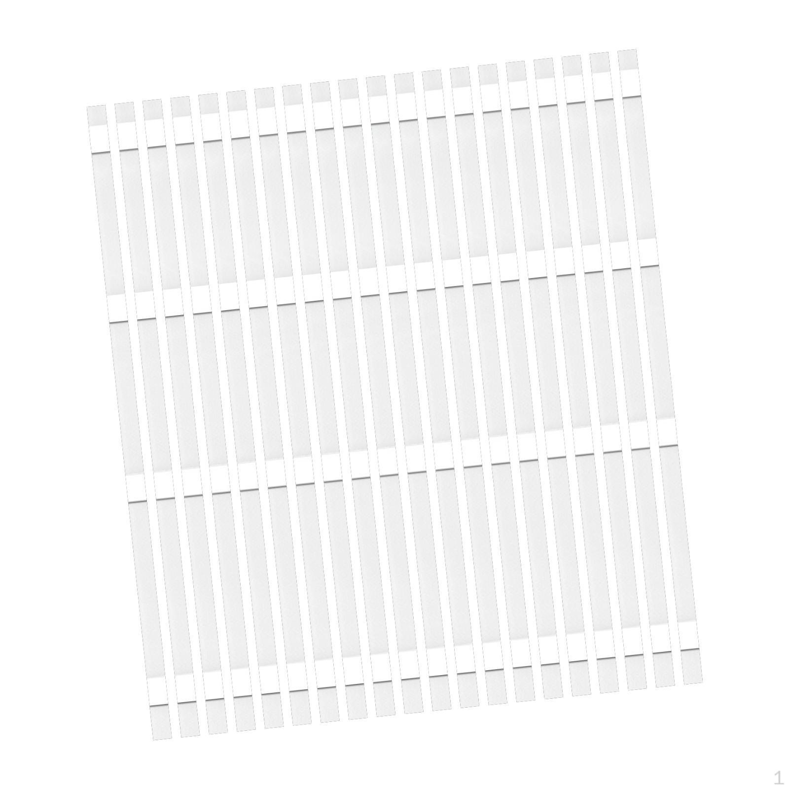 

Thermal Glue Strips Melt Adhesion Binding Machine Supplies Resin 20Pcs 28.5x0.6cm