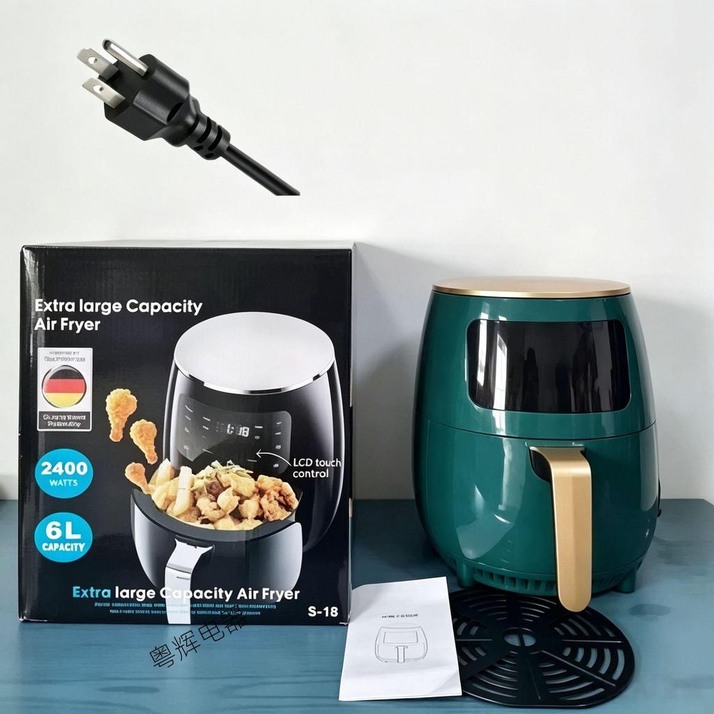 8L Multi-Functional Smart Touch Air Fryer Oven – Large Capacity Electric Fryer & French Fry Maker
