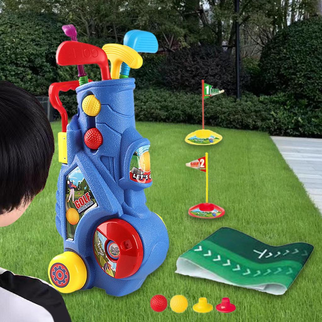 Kids Golf Clubs Gifts Toddlers Set for 2 3 4 5+ Years Old Style A