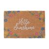 Something Different Hello Sunshine Floral Door Mat