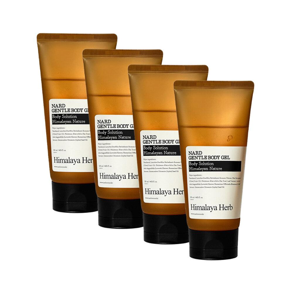 NAD Gentle Water-Soluble Body Gel 120ml x4