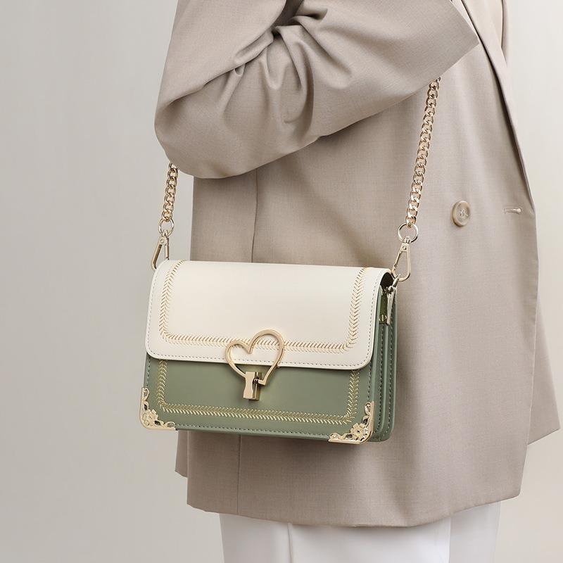 Bag Women's Bag New Messenger Bag Niche Chain Underarm Bag One Shoulder Birthday Gift for Girlfriend