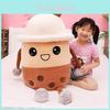 Bubble Tea Kuscheltier mit PP-Baumwollfüllung Weiches Stofftier für Kinder Geschenk