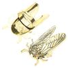 Elegant Insect Shaped Rings Jewelry Unique Rings Jewelry Unisex Gold Color Finger with Large Cicada for Fashioniasts