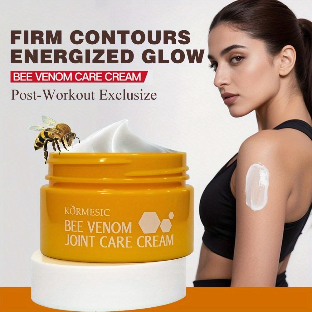 Bee Venom Joint Care Cream Fast-Acting Pain Relief Massage Balm for Arthritis Muscle Soothing Natural Formula