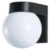 Acrylic Round Lamp Shade with PC Plastic Base Waterproof Exterior Wall Mounted Sconce Lighting